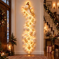 Luminária de Parede Natalina Nuvem Iluminada – Decoração de Natal 2,80 m