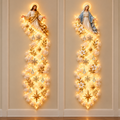Luminária de Parede Natalina Nuvem Iluminada – Decoração de Natal 2,80 m