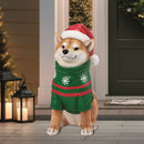 Cachorro Decorativo de Natal – Enfeite Natalino