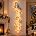 Luminária de Parede Natalina Nuvem Iluminada – Decoração de Natal 2,80 m